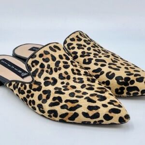 Steven Women's Leopard Print Mules